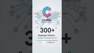 Codilix IT Support and Managed Services have incredible team of 300+ engineers globally #outsourced