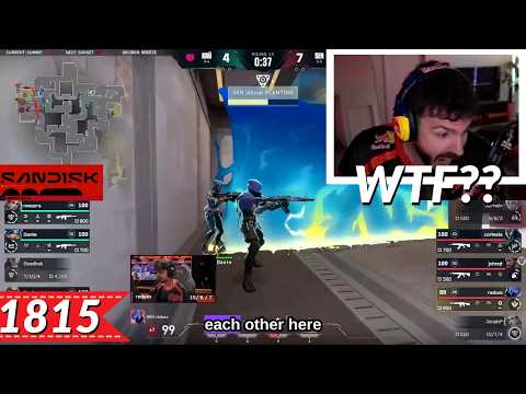Streamers React to reduxx's Insane 200IQ Omen TP | Most Watched VALORANT Clips Today V1815