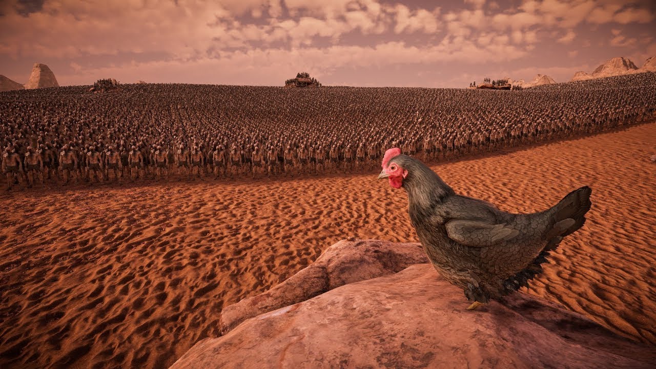 Chicken God vs Zombies - Ultimate battle