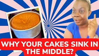 Famous Why does my cakes sink in the middle?| Beginners Baking Tips Wealth