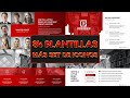 84 Plantillas más iconos editables para emprendedores | 84 Editable Templates for Entrepreneurs.