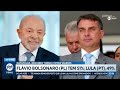 Datafolha: Flávio Bolsonaro tem 51% e Lula, 49% no 2º turno | #JornaldoSBTNews