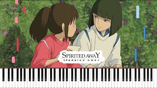 The Name of Life (Instrumental) - Spirited Away Piano Cover | Sheet Music [4K]