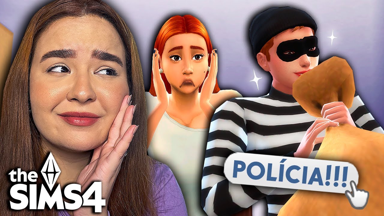 É Possível SOBREVIVER no the sims 4 VIVENDO numa VIZINHANÇA de BANDIDOS?