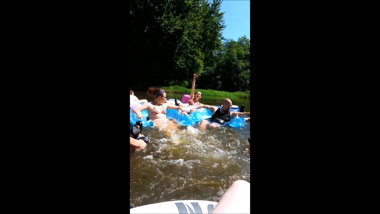 Floating down the Tippecanoe River YouTube