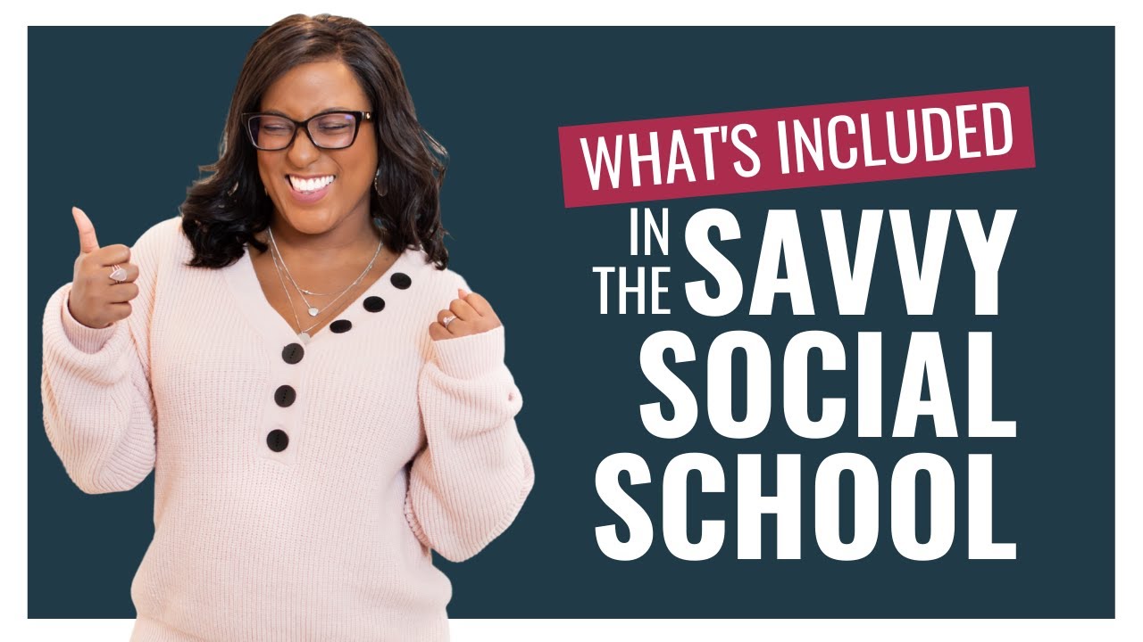 Savvy Social School - OnlineDrea