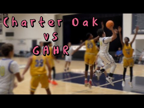 Charter Oak Boys Jr. Varsity Basketball vs GAHR 12/30/22