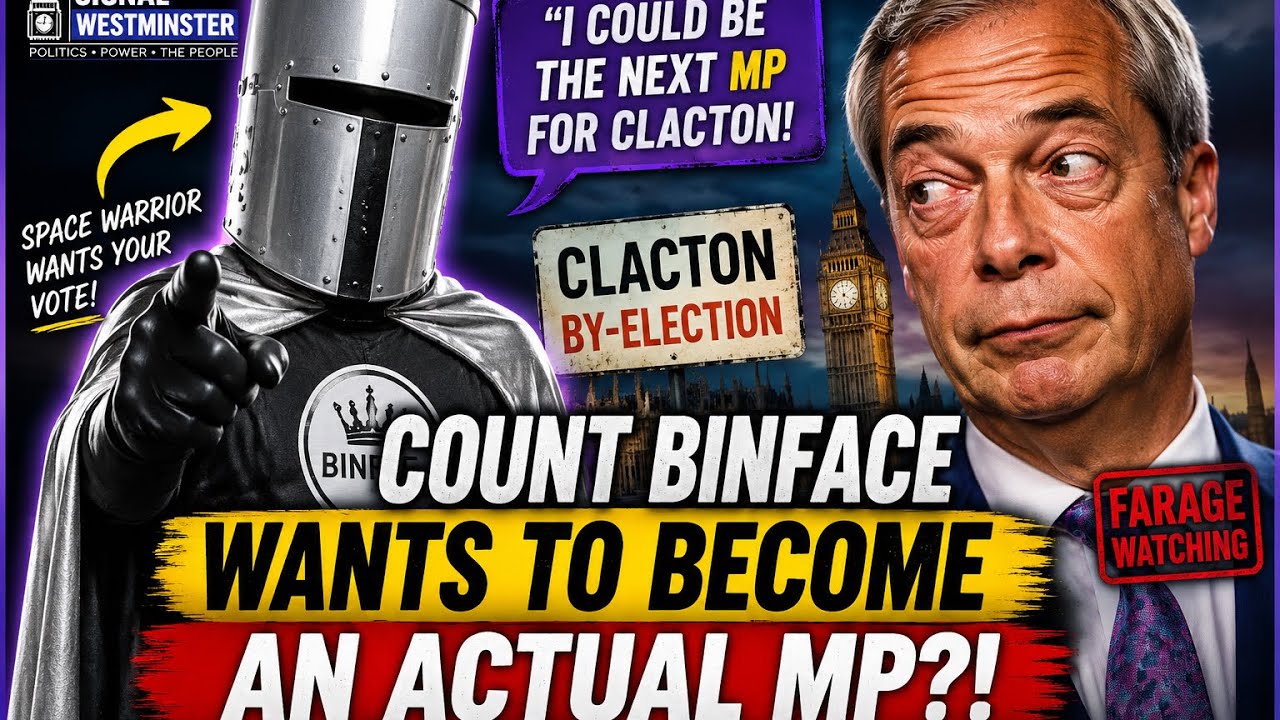 Count Binface Wants To Become An MP | Is British Politics Becoming A Joke?