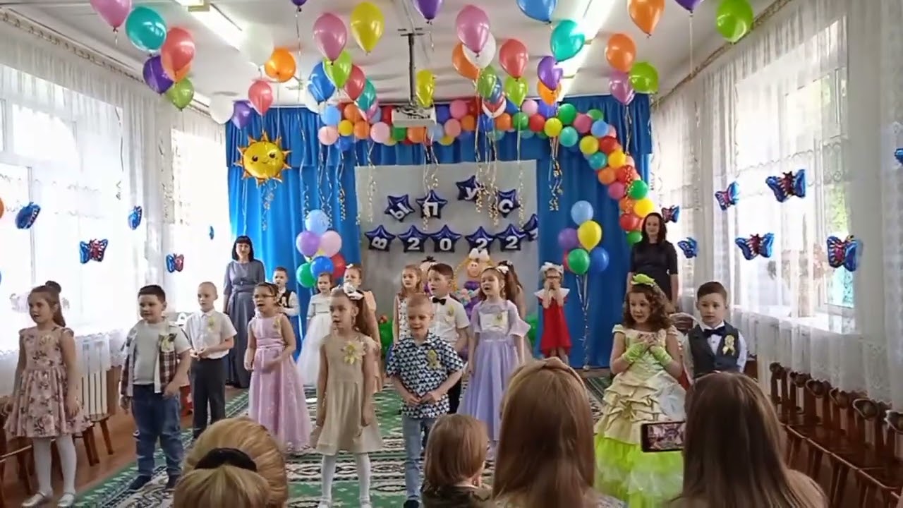 Ну вот и все,пора нам расставаться,до свидания детский сад.