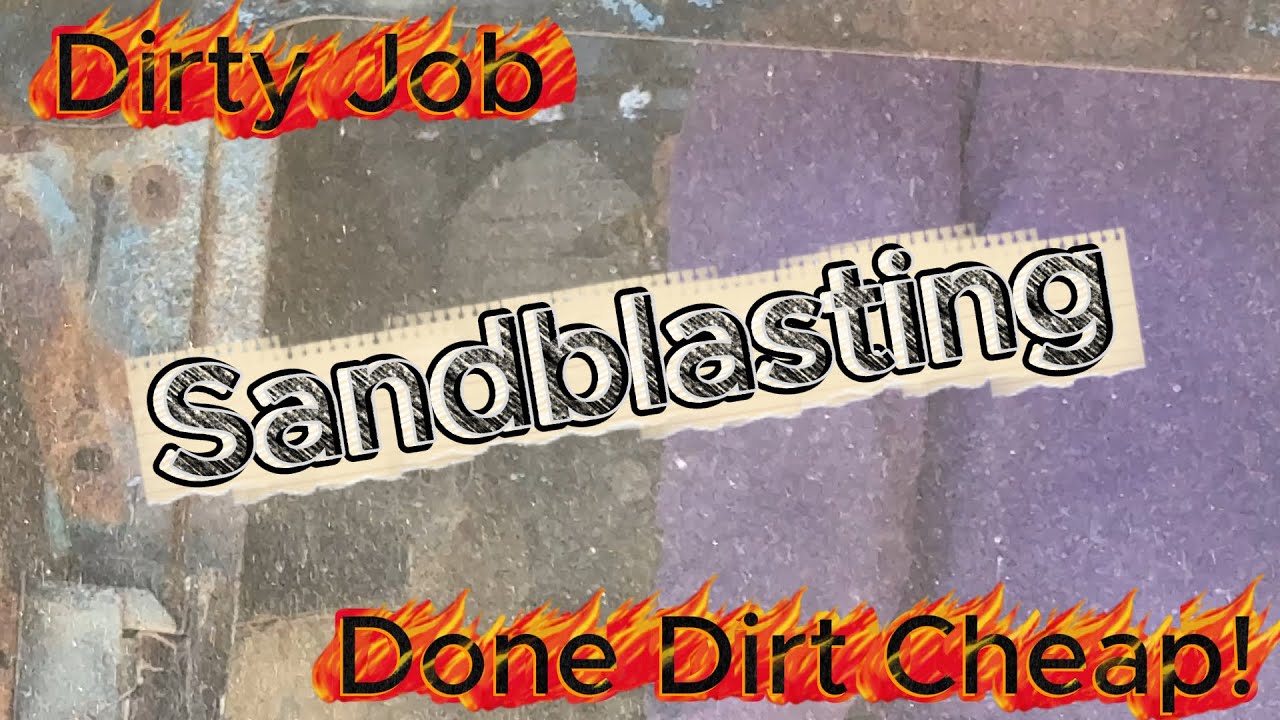 ПРОЩАЙ, РЖАВЧИНА! Пескоструйная очистка Dodge Challenger 1970 года до чистого металла. 