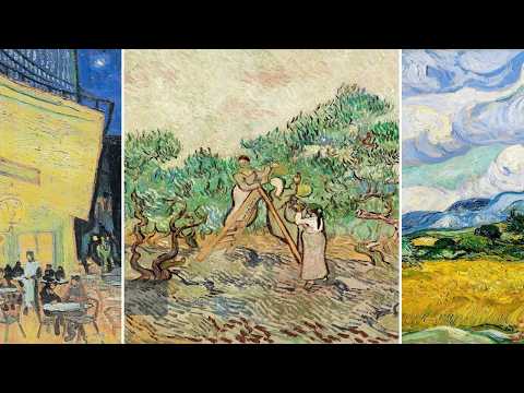 Vincent van Gogh Art TV — Silent Art Gallery · August 7 Afternoon | The Olive Orchard & others