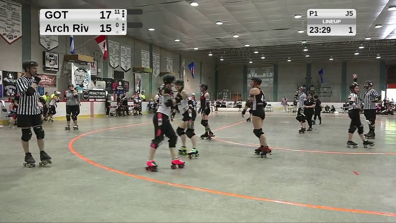 2019 La Classique Georgia W. Gotham Roller Derby Vs. Arch Rival Roller Derby