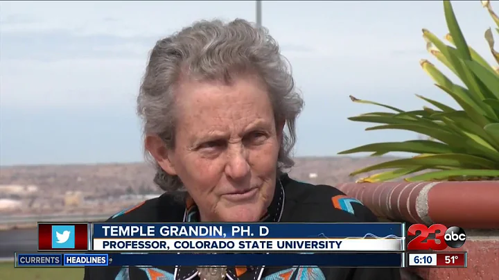 Temple Grandin visits Bakersfield College, shares knowledge on livestock and autism
