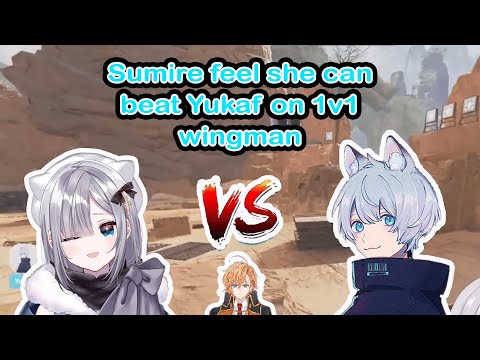 Sumire Almost Beat Yukaf on 1v1 Wingman
