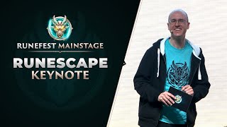 The RuneScape Ahead Keynote Live at RuneFest