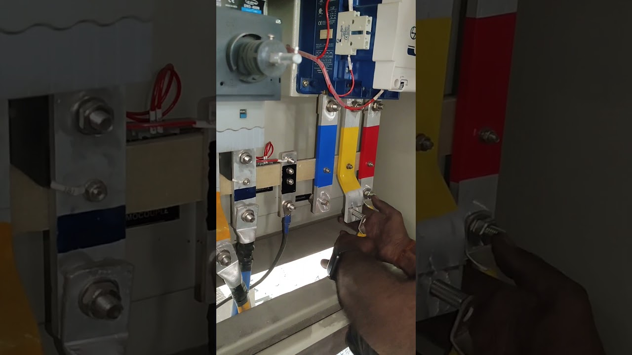 Electrical painal wiring connection 