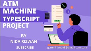 Typescript project for beginners | typescript to Javascript | ( ATM   CLI  PROJECT ) By Nida Rizwan