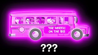 10 CocoMelon "Wheels on The Bus" Sound Variations in 1 Minute