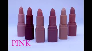 Pack of 6 Miss Rose Velvet Matte Lipstick - Red Pink Nude Color screenshot 4