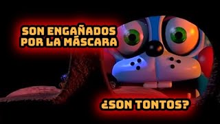 ¿porque los animatrónicos no nos atacan cuando tenemos la máscara puesta? (teoría de fnaf)