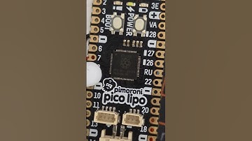 Pimoroni Pico Lipo #raspberrypi #pico #rp2040 #microcontroller #stem