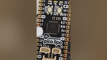 Pimoroni Pico Lipo #raspberrypi #pico #rp2040 #microcontroller #stem