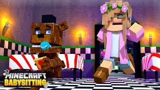 Babysitting BABY FREDDY FAZBEAR in Minecraft