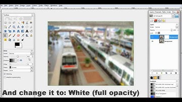 How to Create a Miniature/Tilt Shift Effect in GIMP