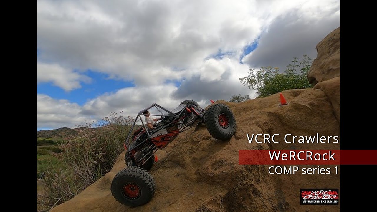 RC Scale Crawling VCRC  WE RC Rock  short clip (Nick P Clip 1)