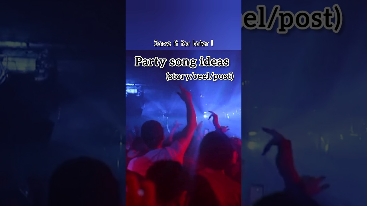 party song ideas ✨💝💝(save it for later) 