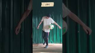 Reverse Toe Bounce Tutorial 🔥 #freestylefootball #tutorial #shorts #footballskills