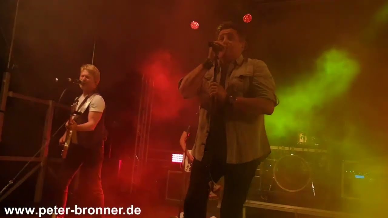 Open-Air-Konzert im Rheinpark in Wesseling mit den Domstürmer