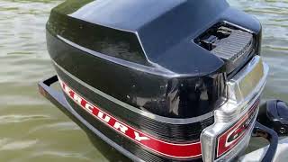 Sports Performance 1968 Mercury 110 9.8hp antique outboard AOMCI East Sydney