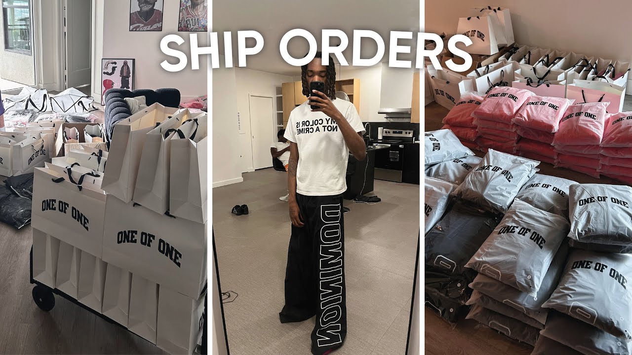 День отгрузки для владельца бренда одежды