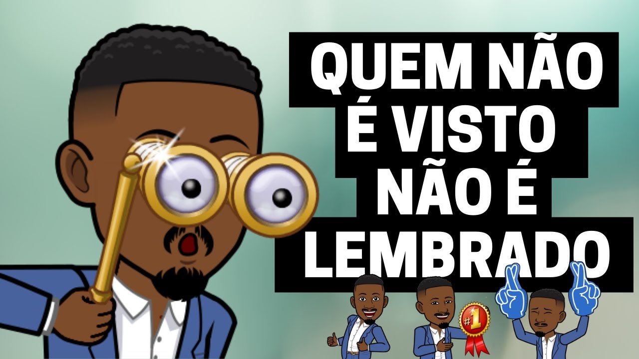 QUEM NÃO É VISTO NÃO É LEMBRADO - YouTube
