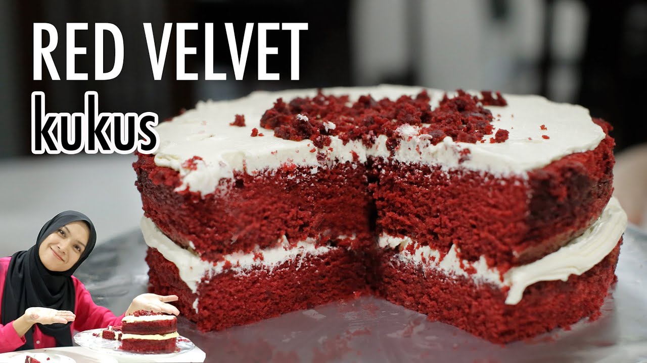 Kek Red Velvet Versi Kukus Redvelvet Kekredvelvet Redvelvetkukus Carabuatkek Carabuatkekkukus Youtube