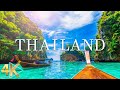 FLYING OVER THAILAND (4K UHD) - Relaxing Music Along With Beautiful Nature Videos - 4K Video Ultra