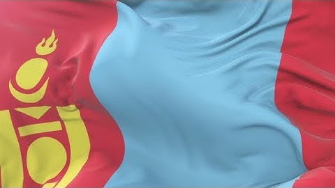 Mongolia Flag Waving | Motion Graphics - Videohive template