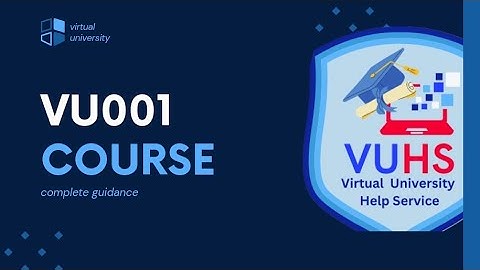 why fail in vu001? | How to Pass Vu001 Subject ? VuO01 Introduction to e-learning Vu