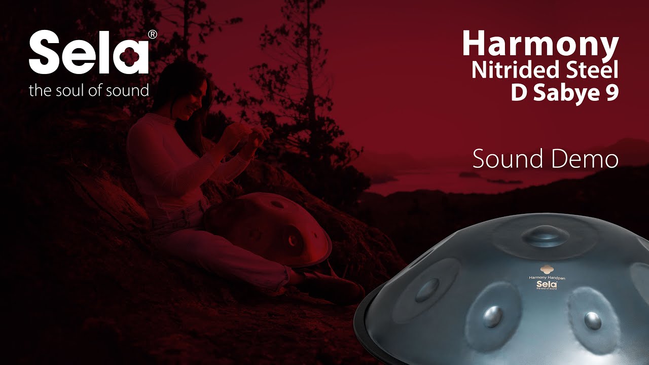 Sela SE 214 Harmony Handpan D Sabye Steel
