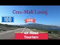 Croatia: D100 Cres - Mali Losinj - 4K drive - exploring 2 wonderful croatian islands, Losinj & Cres