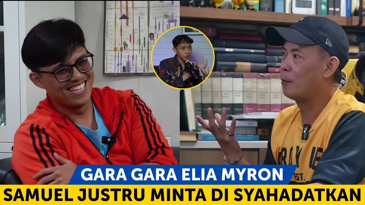 Gara Gara Elia Myron Bukanya Paham Tritunggal!!Justru Syahadat Di Bimbing Koh Dondy