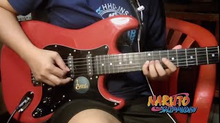 Silhouette - Guitar Solo Naruto Shippuden Opening (Thomson ST1 Special Guitar)