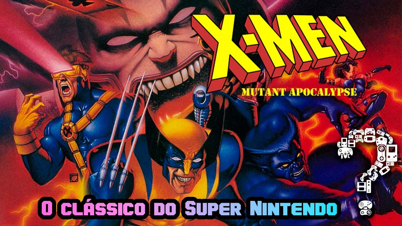 X-Men Mutant Apocalypse - Capcom Mutantes e Nintendo, combinação ...