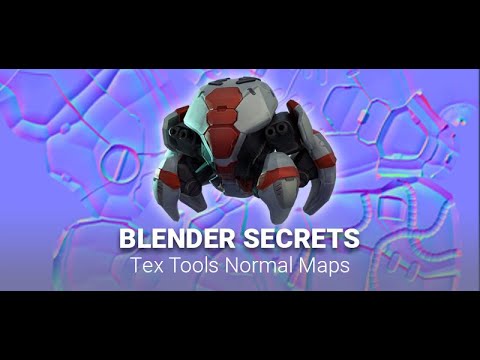 Blender Secrets - Easy Normal Maps with Tex Tools