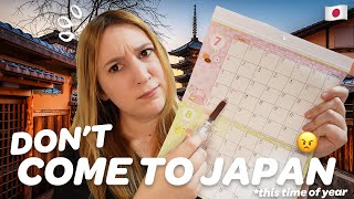 WHEN TO VISIT JAPAN (and when NOT to!)  🍡 seasons, dates, advice | japan travel guide