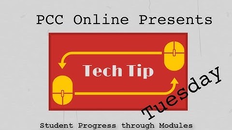 Tech Tip Tuesday: Student Progress Through Modules in Canvas