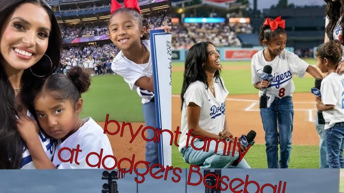 Kobe Bryant's daughter Natalia throws ceremonial first pitch as LA Dodgers  celebrate Lakers night with MLB stars paying tribute to late NBA legend