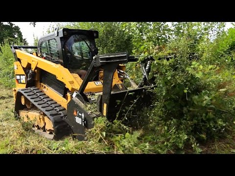 Cat® 299D2 XHP Compact Track Loader with Mulcher Customer Story (Northamptonshire, UK)