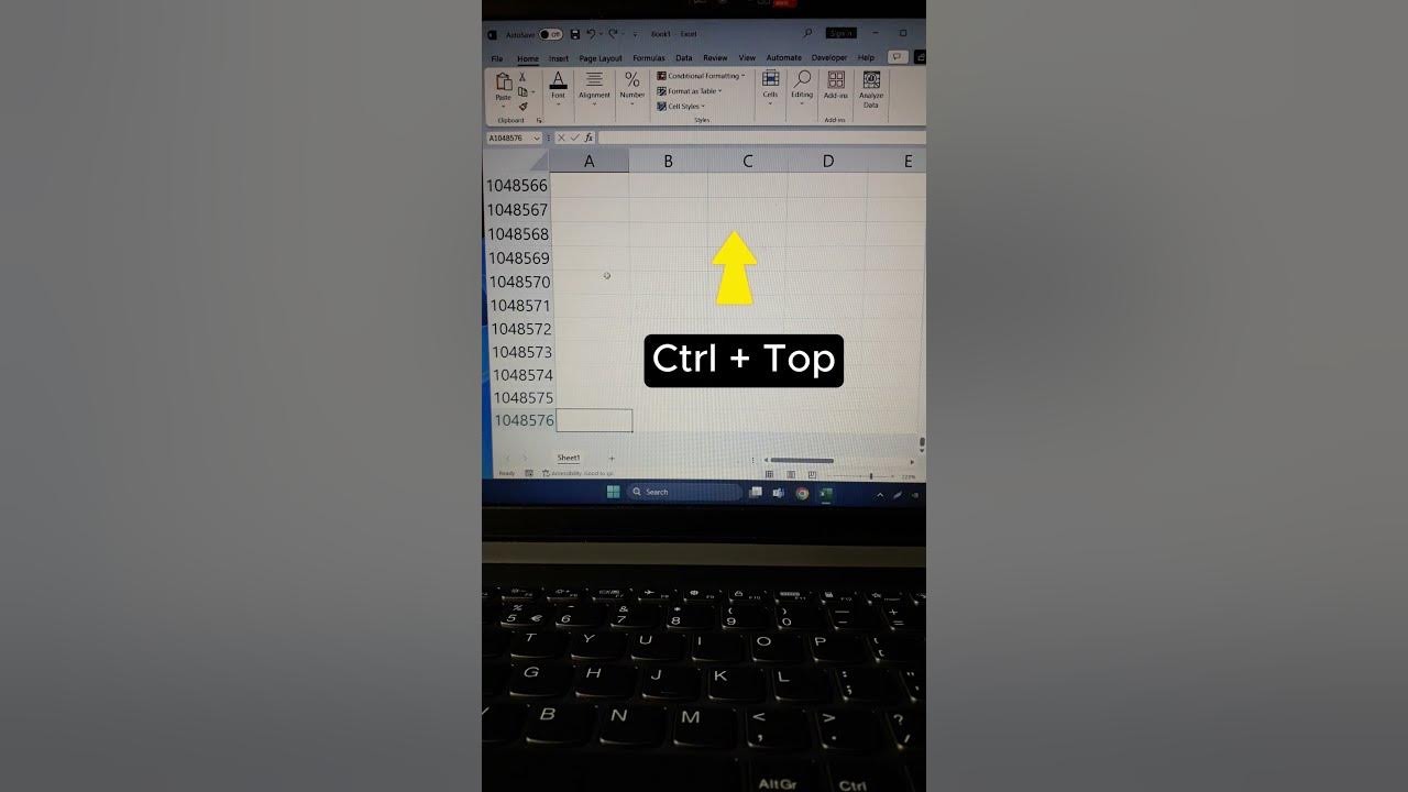 excel-shortcut-keys-how-to-arrow-key-in-excel-youtube